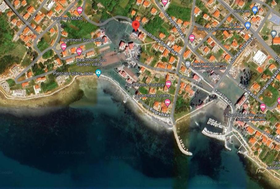 Apartmani Relaxsea Privlaka  Exteriér fotografie